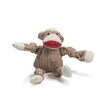 HuggleHounds The Original Sock Monkey Knottie™ Dog Toy