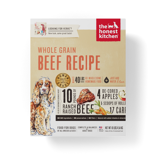 Honest Kitchen DHY Whole Grain Beef