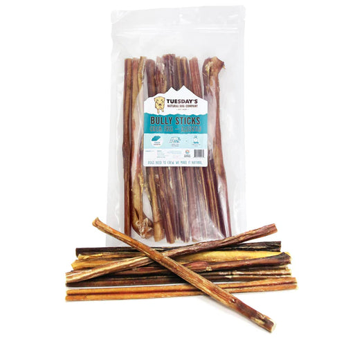 Tuesday's Natural Dog Company Odor Free Bully Sticks 12 16oz Bag