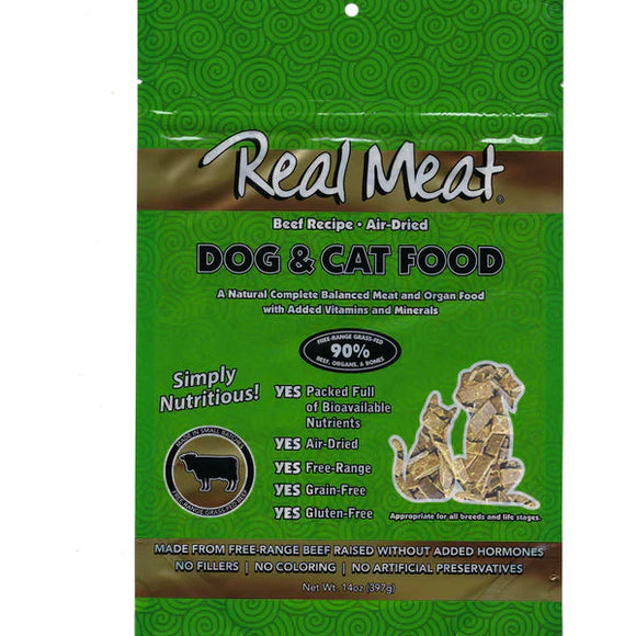 Real Meat Beef Dog & Cat Small Bites Food