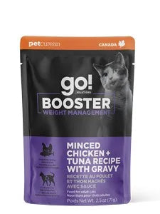 Petcurean Go! Booster Minced Chicken & Tuna Wet Cat Food