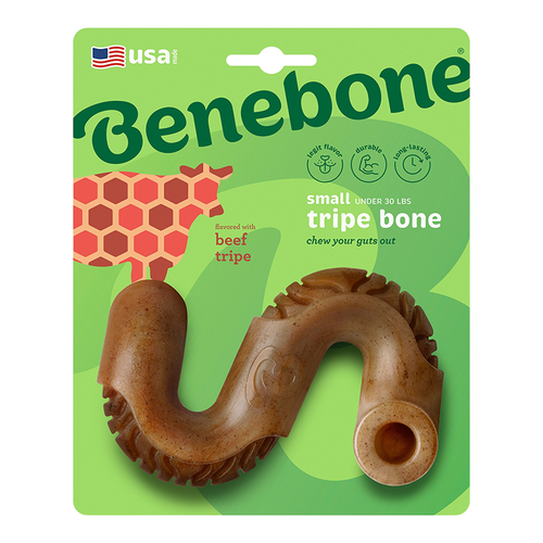 Benebone Tripe Bone Durable Dog Chew Toy