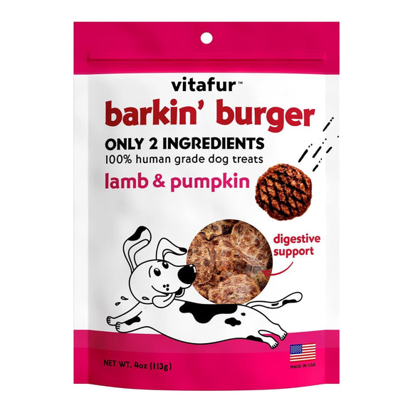 Vitafur Barkin' Burger Lamb & Pumpkin