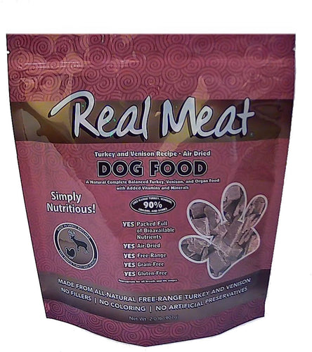 The Real Meat Turkey & Venison Dog & Cat Foods (2-lb)