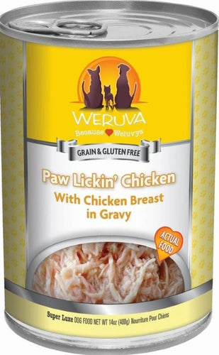 Weruva Classics Paw Lickin' Chicken with Chicken Breast in Gravy Wet Dog Food