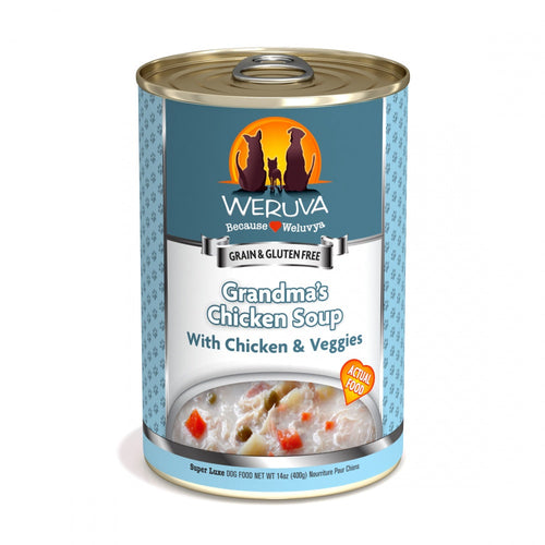 Weruva Grain Free Grandma's Chicken Soup With Chicken & Veggies Canned Dog Food