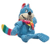 HuggleHounds Rainbow Elephant Knottie™ Dog Toy