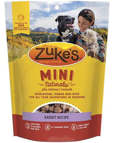 Zukes Rabbit Mini Naturals Dog Treats