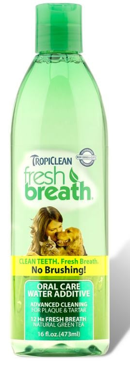 TropiClean Fresh Breath Dental Health Solution for Dogs