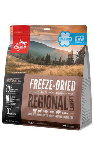 ORIJEN Regional Red Freeze Dried Medallions Dog Food