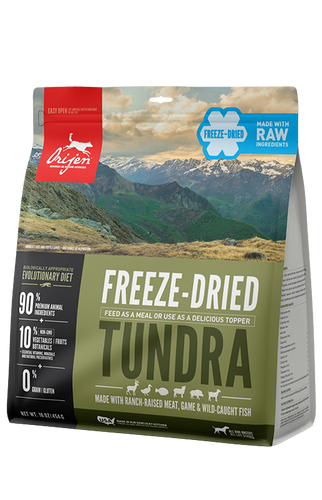 ORIJEN Tundra Freeze-Dried Medallions Dog Food