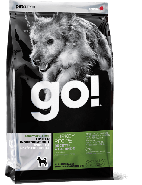 Petcurean GO! Solutions Sensitivities Limited Ingredient Turkey Recipe Dry Dog Food