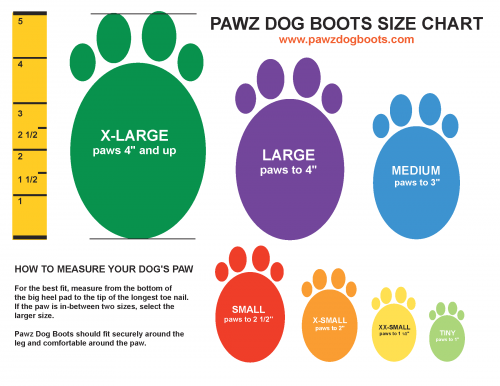 Protex PawZ Black Rubber Dog Boots