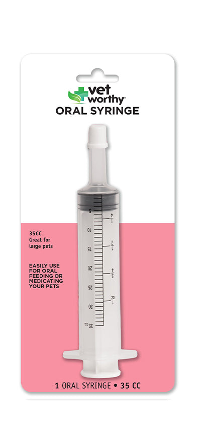 Vet Worthy Pet Oral Syringe 35CC