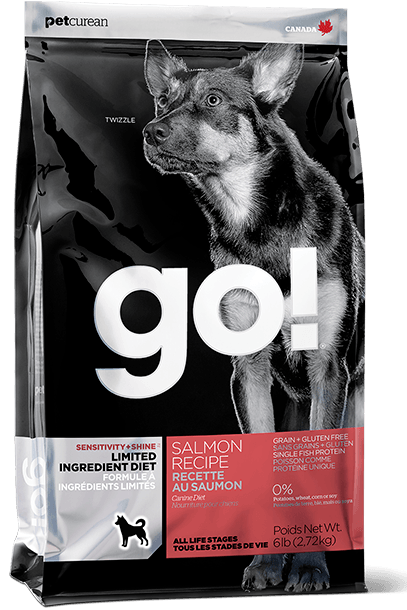 Petcurean GO! Solutions Sensitivities Limited Ingredient Salmon Recipe Dry Dog Food