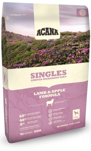 ACANA Singles Limited Ingredient Lamb & Apple Recipe Dry Dog Food