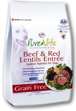 NutriSource® PureVita™ Beef & Red Lentils Entrée Dog Food