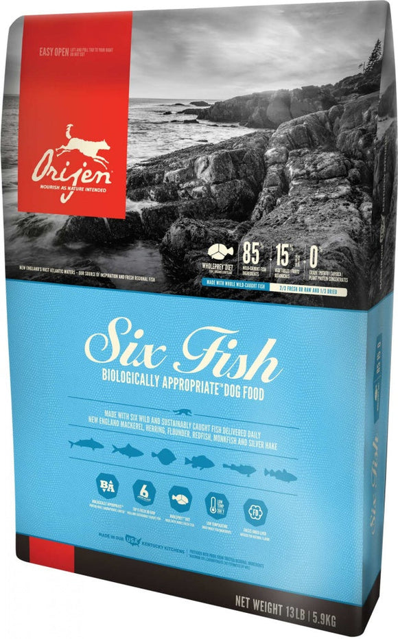 ORIJEN Six Fish Recipe Dog Food