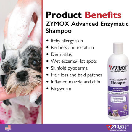 ZYMOX Shampoo W/Vitamin D3