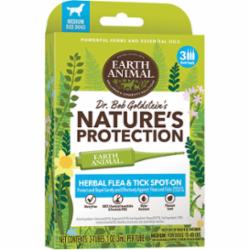 Earth Animal Nature’s Protection™ Flea & Tick Herbal Spot-On For Dogs