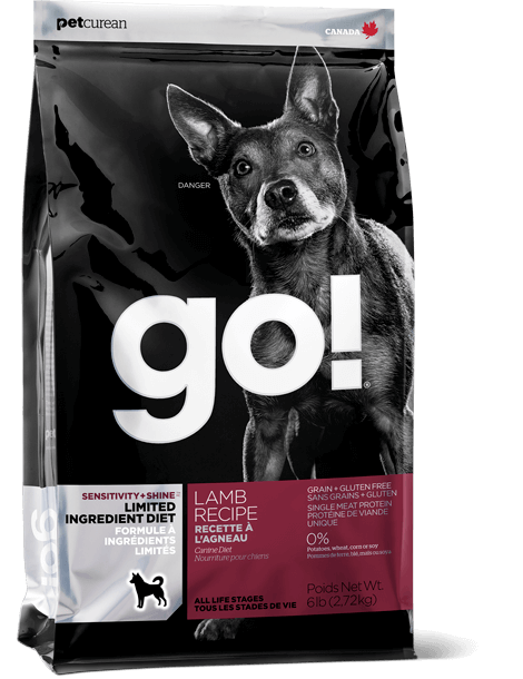 Petcurean GO! Solutions Sensitivities Limited Ingredient Lamb Recipe Dry Dog Food