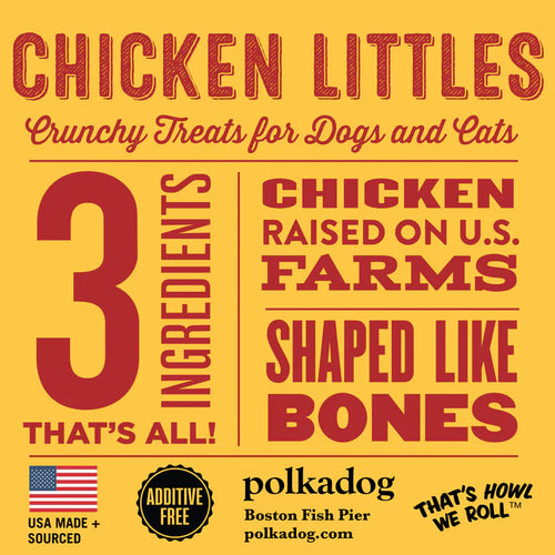 Polkadog Chicken Littles (Bones)