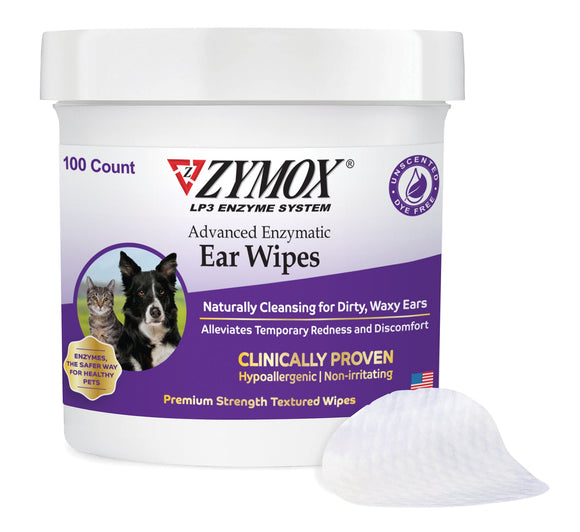 Zymox Advanced Enzymatic Ear Wipes