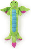 GODOG DRAGON SKINNY DURABLE PLUSH DOG TOY