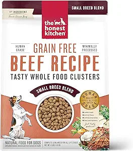 The Honest Kitchen Grain Free Beef Clusters For Small Breeds Dry Dog Food