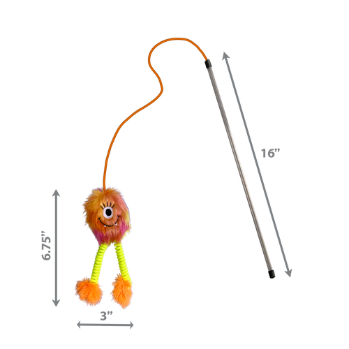 KONG Teaser Springz Cat Wand Toy