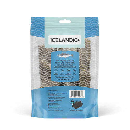 Icelandic+ Hand Wrapped Cod Skin Long Chew Stick Dog Treats