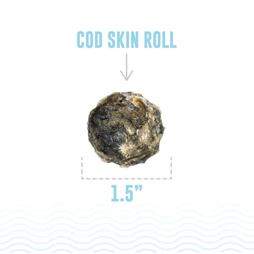 Icelandic+ Cod Skin Rolls Dog Treats