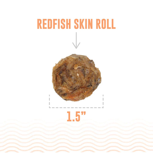 Icelandic+ Redfish Skin Rolls Dog Treats