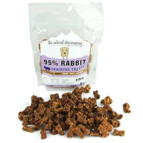 Tuesdays Natural Dog Company 95% Rabbit Training Bites Dog Treats