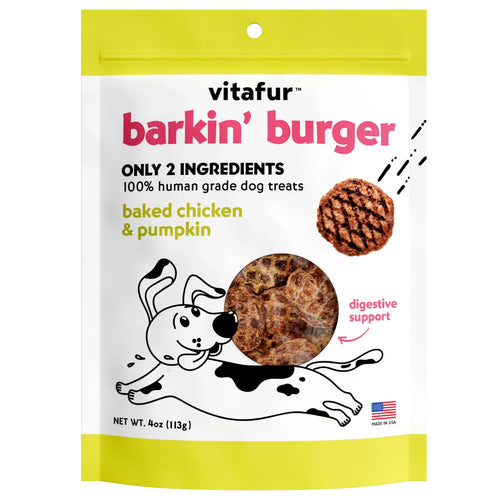 Vitafur Barkin' Burger Baked Chicken & Pumpkin