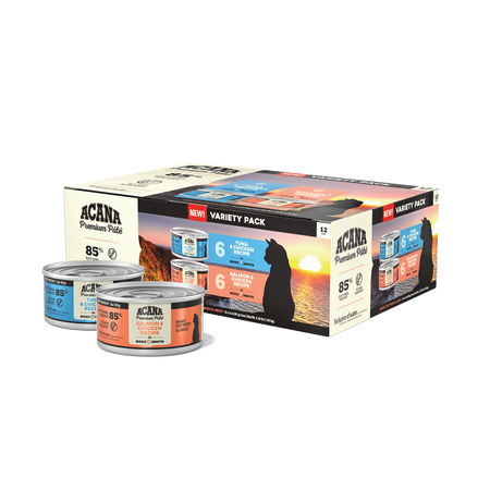 ACANA Premium Pâté Variety Pack Wet Cat Food (12 Cans)