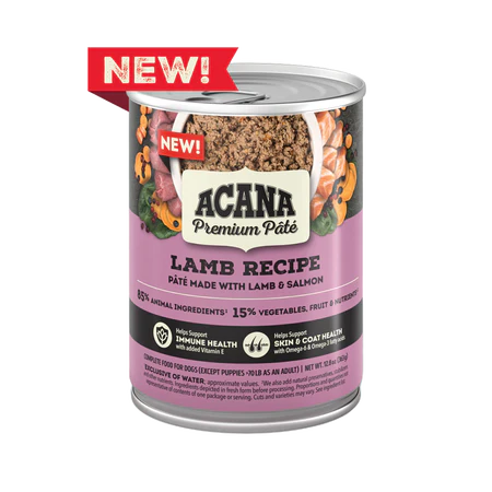 ACANA Premium Pate Lamb Recipe with Bone Broth Canned Dog Food