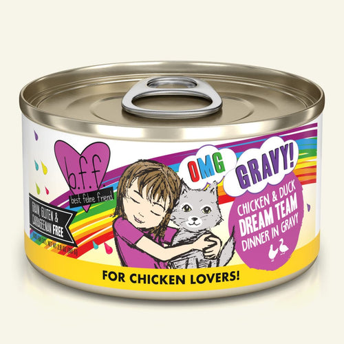 Weruva BFF OMG Chicken & Duck Dream Team Canned Cat Food