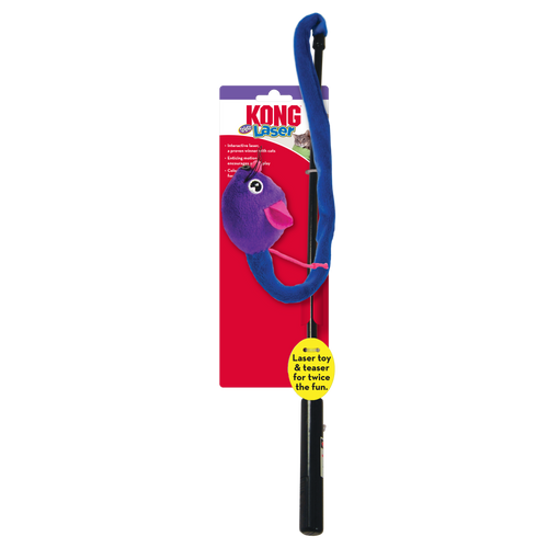 KONG Laser Teaser Characters Cat Wand Toy