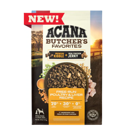 ACANA Butcher's Favorites Free-Run Poultry & Liver Recipe Dry Dog Food