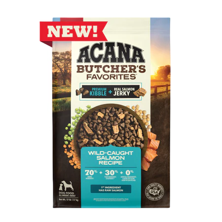 ACANA Butcher's Favorites Wild-Caught Salmon Recipe Dry Dog Food