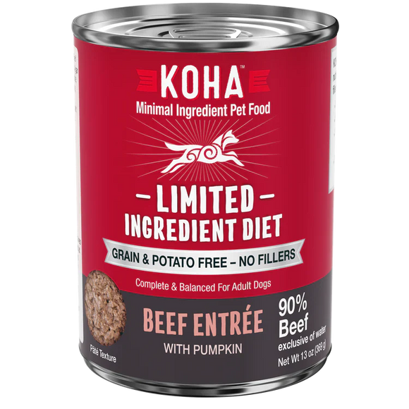 Koha Limited Ingredient Diet Beef Entrée for Dogs