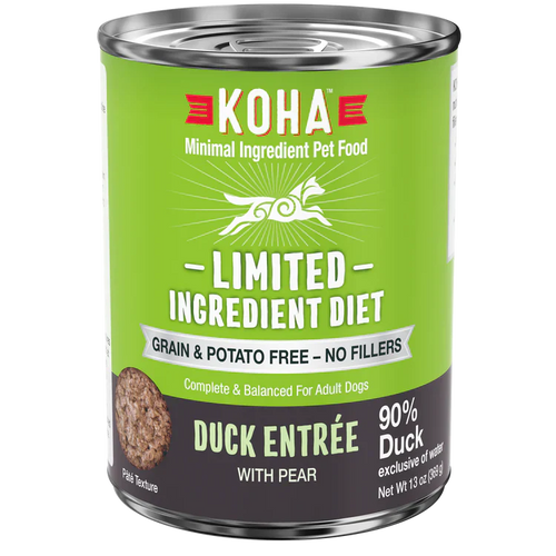 Koha Limited Ingredient Diet Duck Entrée for Dogs