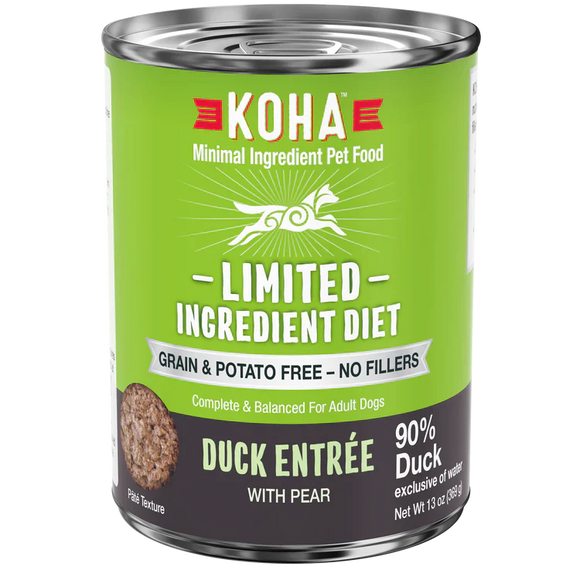 Koha Limited Ingredient Diet Duck Entrée for Dogs