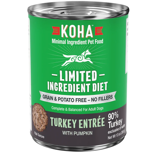 Koha Limited Ingredient Diet Turkey Entrée for Dogs