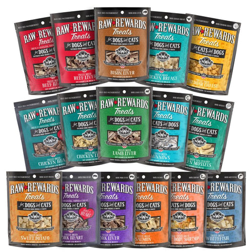 Northwest Naturals Raw Rewards Freeze-Dried Treats for Dogs and Cats