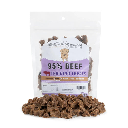 Tuesdays Natural Dog Company 95% Beef Training Bites Dog Treats