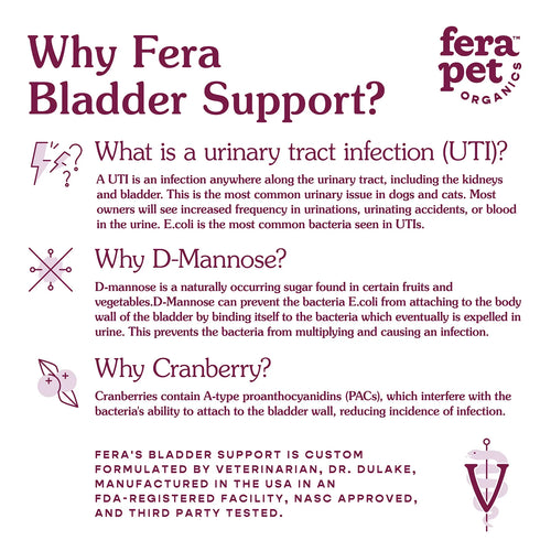 Fera Bladder Support for Dogs & Cats