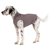 Gold Paw Single Stretch Fleece Charcoal