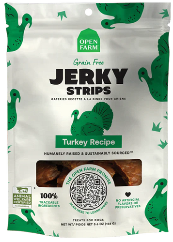 Open Farm Grain-Free Turkey Jerky Strips